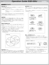 Casio SQD-500J 取扱説明書