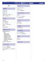 Casio BGA-2900 取扱説明書