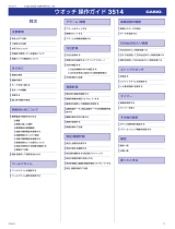 Casio PRW-3400 取扱説明書