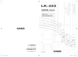 Casio LK-223 取扱説明書