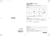 Casio LK-526 取扱説明書