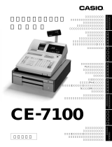 Casio CE-7100 取扱説明書
