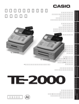 Casio TE-2000 取扱説明書