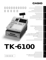 Casio TK-6100 取扱説明書