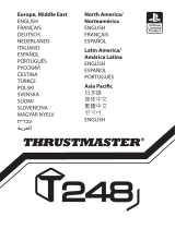 Thrustmaster T248 Racing Wheel For PS5, PS4 & PC ユーザーマニュアル