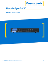 CAMBRIONIX ThunderSync 3 C10 ユーザーマニュアル