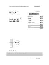 Sony FW-65BZ40H/1 65" 4K UHD-INFOSKJERM ユーザーマニュアル