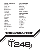 Thrustmaster T-248 RACINGRATT & PEDALSETT XBOX SERIES X|S/XBOX ONE ユーザーマニュアル