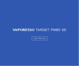 Vaporesso Target PM80 SE ユーザーマニュアル