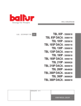 BALTUR TBL 210 P DACA 50 Hz  Use and Maintenance Manual