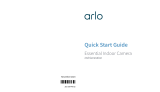 Arlo Essential Indoor Camera 2nd Gen 2K (VMC3060) クイックスタートガイド