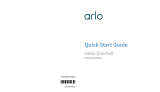 Arlo Video Doorbell 2nd Gen (AVD3001) クイックスタートガイド