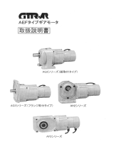 Nissei AEF type AC servo Gearmotor ユーザーマニュアル