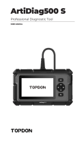 Topdon ArtiDiag500 S ユーザーマニュアル