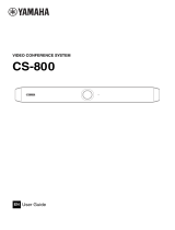 Yamaha CS-800 ユーザーガイド