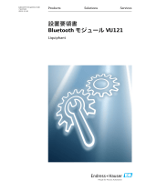 Endres+Hauser EA Bluetooth module VU121 Mounting Instruction