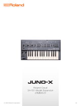 Roland JUNO-X 取扱説明書