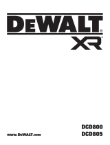 DeWalt DCD800NT ユーザーマニュアル