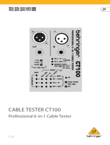 Behringer CT100 取扱説明書