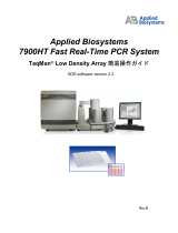Thermo Fisher Scientific Applied Biosystems 7900HT Fast Real-Time PCR System SDS Software リファレンスガイド