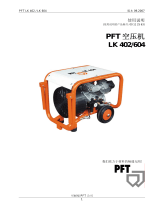 PFT air compressors COMP P-400 / COMP P-600 ユーザーマニュアル