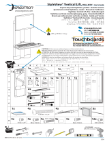 Ergotron StyleView® Vertical Lift, High Traffic Areas 取扱説明書