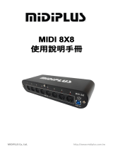 Midiplus MIDI8x8 MIDI 取扱説明書