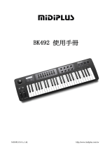 Midiplus BK492 MIDI 取扱説明書