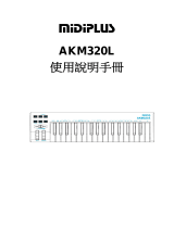 Midiplus AKM320L MIDI 取扱説明書