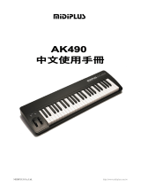 Midiplus AK490 MIDI 取扱説明書