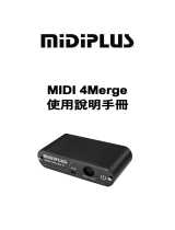 Midiplus MIDI merge4 MIDI 取扱説明書