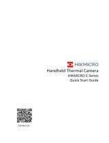 HIKMICRO E Series HM-TP30-1AQF-Eco-V Handheld Thermal Camera クイックスタートガイド