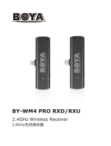 Boya BY-WM4 PRO RXD/RXU ユーザーマニュアル