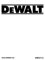 DeWalt DWS713 ユーザーマニュアル