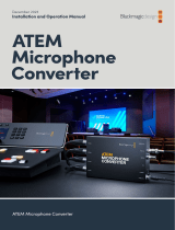 Blackmagic ATEM Microphone Converter  ユーザーマニュアル
