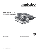 Metabo SRE 4350 TURBOTEC 取扱説明書