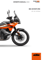 KTM 890 Adventure 取扱説明書