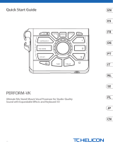 TC HELICON PERFORM-VK クイックスタートガイド