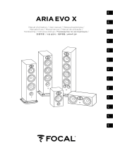 Focal Aria Evo X N°1 ユーザーマニュアル