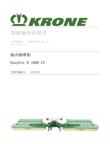 Krone BA EasyCut B 1000 CV 取扱説明書