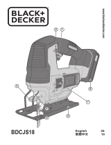 BLACK+DECKER BDCJS18 ユーザーマニュアル