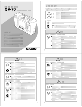 Casio QV-70 取扱説明書