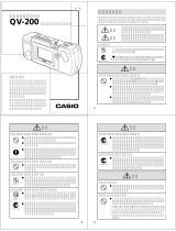 Casio QV-200 取扱説明書