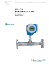 Endres+Hauser BA Proline t-mass F 300 取扱説明書